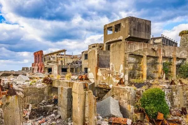 Pulau Hashima di Jepang