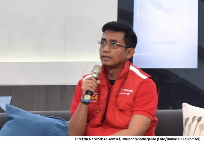 Direktur Network Telkomsel, Iskriono Windiarjanto (Foto/Humas PT Telkomsel)