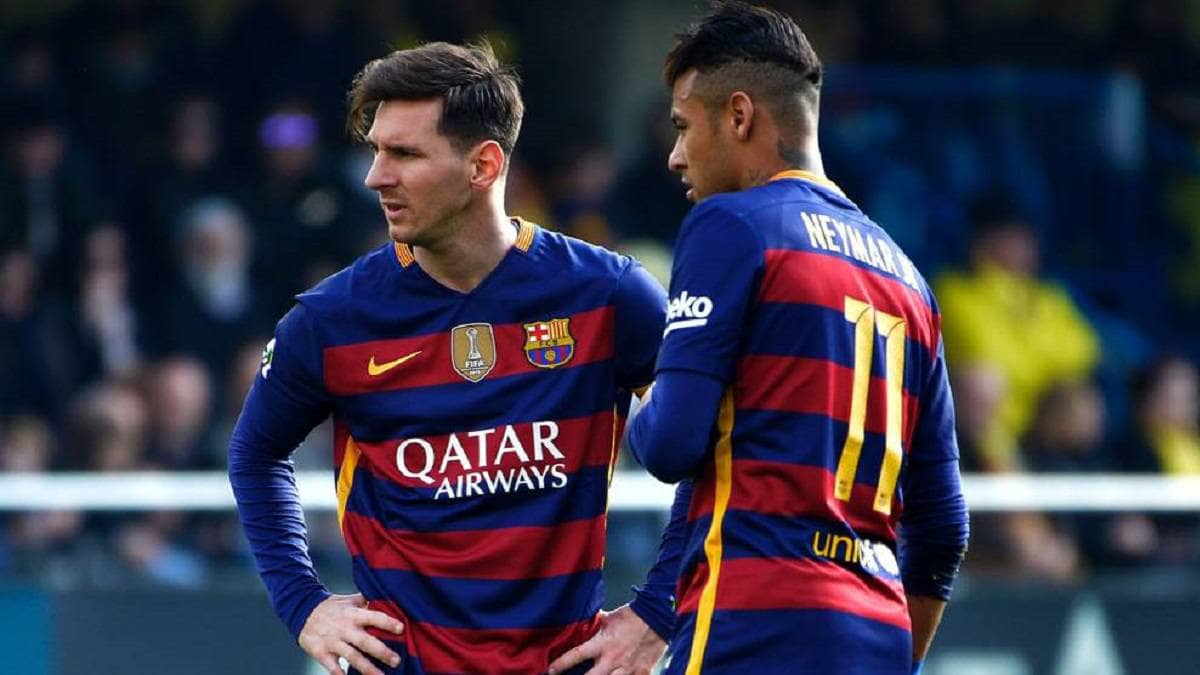 Messi dan Neymar di Barcelona